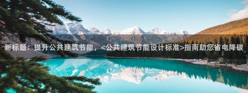 e尊国际客户端下载：新标题：提升公共建筑节能，<公共建筑节能设计标准>指南助您省电降碳