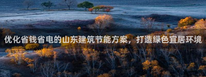 e尊国际官网·网址：优化省钱省电的山东建筑节能方案，打造绿色宜居环境