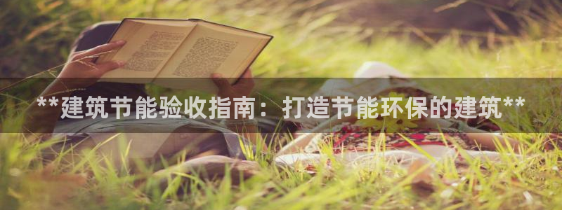 谁知道e尊国际的网址：**建筑节能验收指南：打造节能环保的建筑**