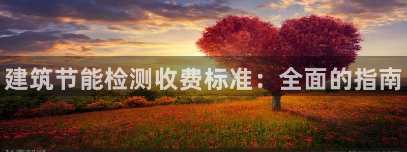 e尊国际官网app：建筑节能检测收费标准：全面的指南