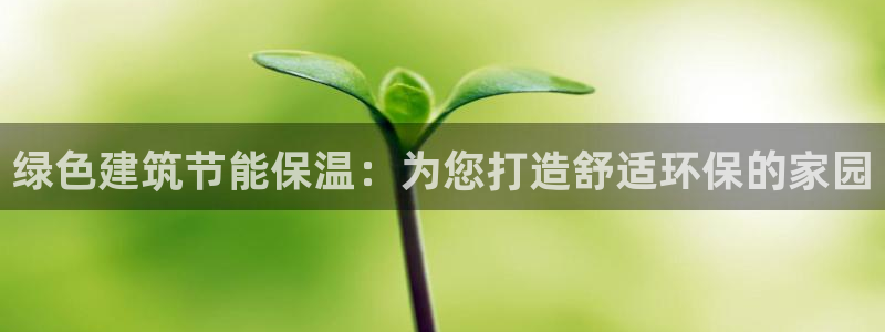 E尊国际网站：绿色建筑节能保温：为您打造舒适环保的家园