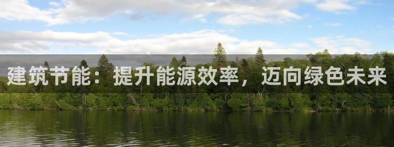 e尊国际网址：建筑节能：提升能源效率，迈向绿色未来