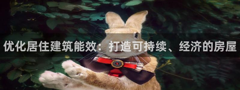e尊国际官方网站：优化居住建筑能效：打造可持续、经济的房屋