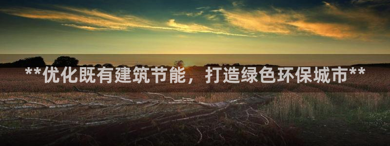 e尊国际官方网站：**优化既有建筑节能，打造绿色环保城市**