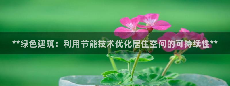 E尊国际网站：**绿色建筑：利用节能技术优化居住空间的可持续性**