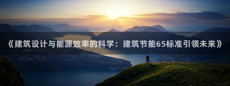 e尊电竞：《建筑设计与能源效率的科学：建筑节能65标准引领未来》