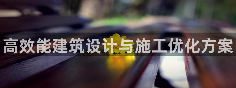 e尊国际官网app：高效能建筑设计与施工优化方案