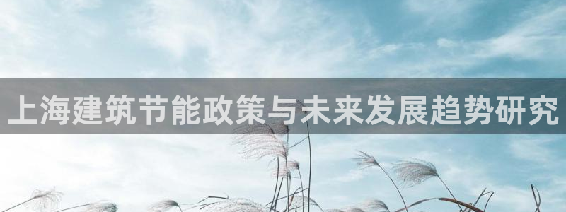 e尊国际平台：上海建筑节能政策与未来发展趋势研究