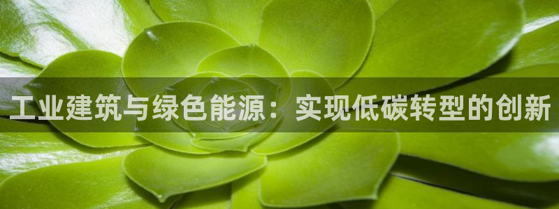 e尊国际娱乐官网下载：工业建筑与绿色能源：实现低碳转型的创新