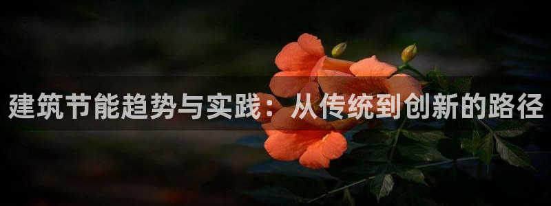 e尊国际娱乐官网下载：建筑节能趋势与实践：从传统到创新的路径