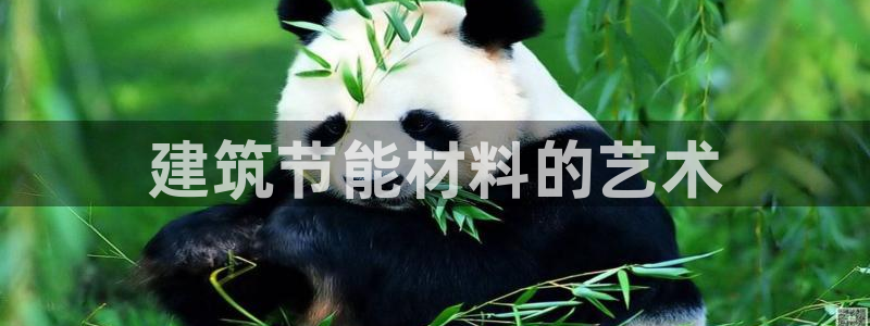 e尊国际平台：建筑节能材料的艺术