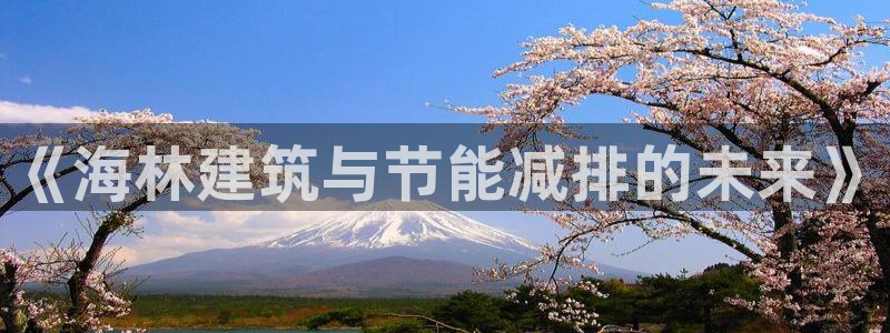 e尊国际平台：《海林建筑与节能减排的未来》