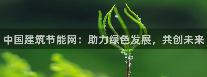 e尊国际-可可计划：中国建筑节能网：助力绿色发展，共创未来