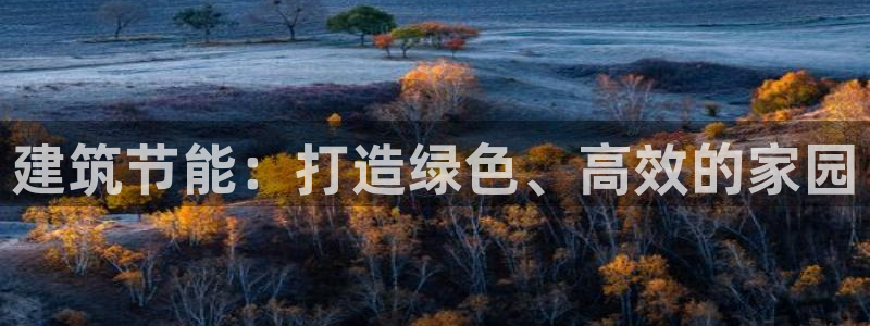 e尊国际客服：建筑节能：打造绿色、高效的家园