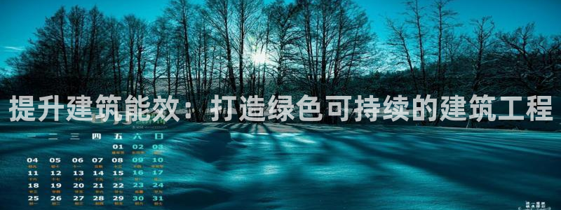 e尊国际的手机登录网站：提升建筑能效：打造绿色可持续的建筑工程