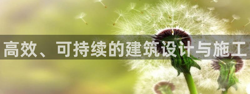 e尊电竞：高效、可持续的建筑设计与施工