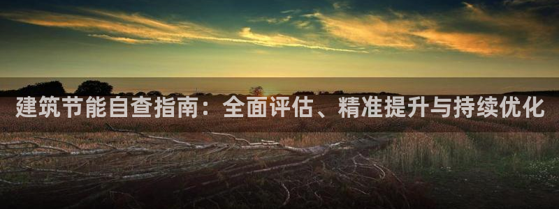 e尊体育：建筑节能自查指南：全面评估、精准提升与持续优化
